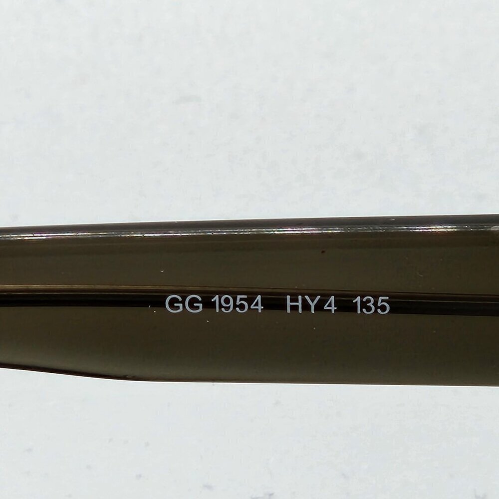 Gucci GG 1954 Unisex Eyeglasses Frames HY4 135 Gunmetal w/ Case - Picture 10 of 16